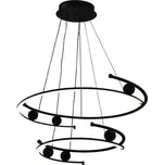 LED Stmívatelný lustr na lanku LED/80W/230V 3000-6500K + dálkové ovládání