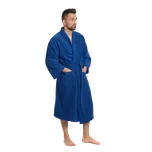 Pánský bavlněný župan Kimono, Námořnická modř XL
