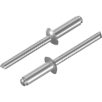 Nýt nerez_solar_martim ISO 15983 trhací nýt plochá hlava, nerez A2 - nerez/nerez Varianta: ISO 15983 trhací nýt plochá hlava- A2/A2 - 3X6 - CR: 0,5-3 mm