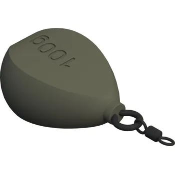 Zátěž Suretti Kaprové ploché s očkem a obratlíkem - 60 g