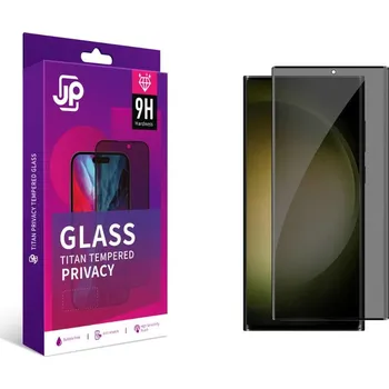 JP Titan Privacy extra odolné tvrzené sklo, Samsung Galaxy S24 Ultra, černé