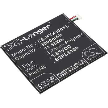 Baterie pro mobilní telefon Baterie Cameron Sino CS-HTX900XL, Li-Polymer, 3000