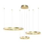 Azzardo AZ4973 - LED Stmívatelný lustr na lanku HALO LED/120W/230V zlatá + DO (bazar)