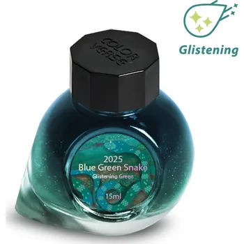 Colorverse třpytivý inkoust 15 ml, 2025 Blue Green Snake Green