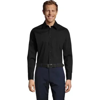 Pánská košile BRIGHTON STRETCH MEN SHIRT - BlackL