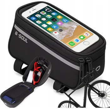 brašna na kolo BRAŠNA NA KOLO VODĚODOLNÝ DRŽÁK POUZDRO NA TELEFON NA RÁM SÁČKU