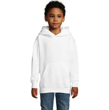 Dívčí mikina SLAM KIDS mikina s kapucí - White4XL