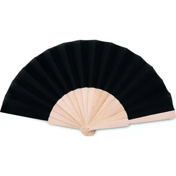 Vějíř Fanny Wood - Černá