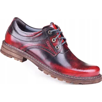 Pracovní obuv Pánské kožené boty polské KamPol vel. 42