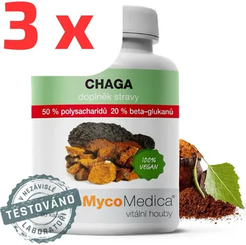Přírodní produkt MycoMedica Chaga 50 % 3 x 90 kapslí