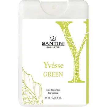 Dámský parfém SANTINI Green Yvésse 18 ml - parfémovaná voda pro ženy | cestovní mini balení