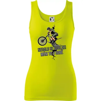 Nedalo se odolat, mám to v sobě kolo - Dámské tílko - XS ( Limetková )