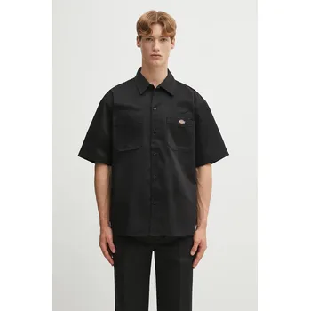 Pánská košile Košile Wacko Maria DICKIES / WORK SHIRT ( TYPE-1 ), L, černá, 99X