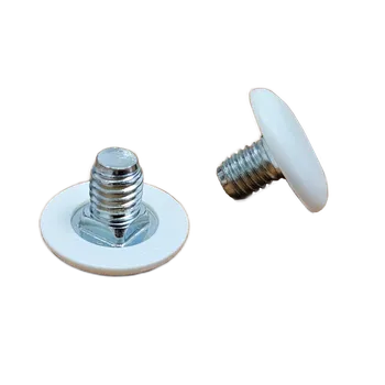 Stavitelný kluzák M8x11mm, pr.22x4mm, bílá