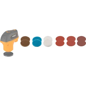 Autodoplněk NEO TOOLS Sada příslušenství pro mini leštičku 04-604, 12 ks