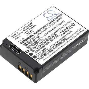 Baterie Cameron Sino CS-LPE12MU, Li-Ion, 750