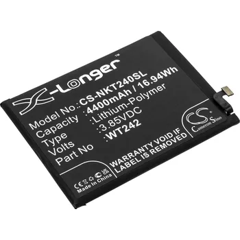 Baterie pro mobilní telefon Baterie Cameron Sino CS-NKT240SL, Li-Polymer, 4400