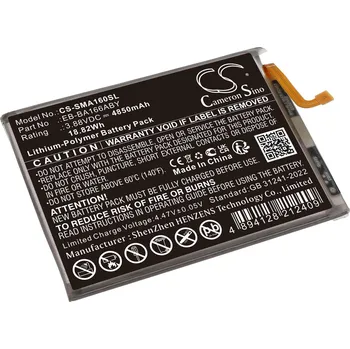 Baterie pro mobilní telefon Baterie Cameron Sino CS-SMA160SL, Li-Polymer, 4850