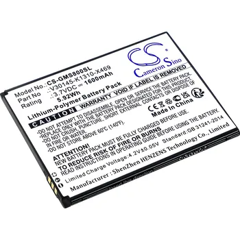 Baterie pro mobilní telefon Baterie Cameron Sino CS-GMS800SL, Li-Polymer, 1600