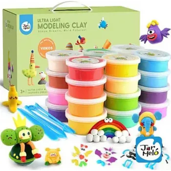 Modelovací hmota Jarmelo Ultra lehká Modelovací hmota 24 ks