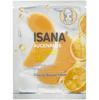 Péče o oční okolí ISANA Hydrogelové polštářky pod oči Pomeranč & Vitamin C