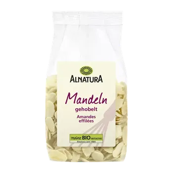 Alnatura BIO Mandle blanšírované plátky 100 g