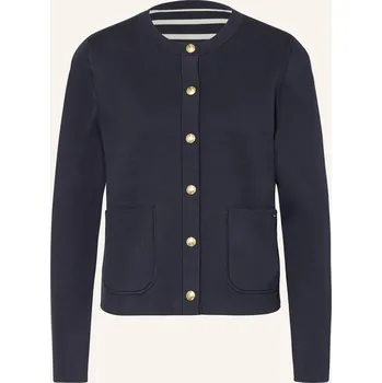 Dámský svetr Tommy Hilfiger Dámský Oboustranný Pletený Kardigan, tmavě...