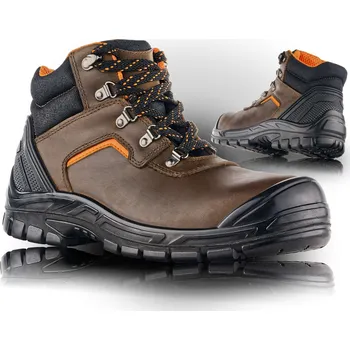 Pracovní obuv VM Footwear HANNOVER 2720-O2 SRC pracovní kotníková obuv hnědá/černá - 41