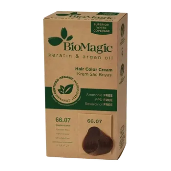 Barva na vlasy BioMagic Barva na vlasy Color Cream 66.07 Chocolate Brown