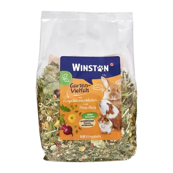 Krmivo pro hlodavce Winston Zahradní směs pro hlodavce s květy měsíčku a červenou řepou 200 g
