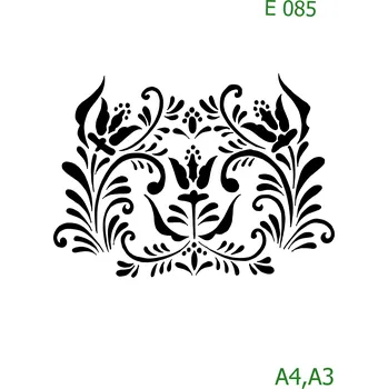 Šablona E 085 - A4 , Nelepící folie