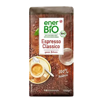 Káva enerBiO BIO pražená zrnková káva espresso 1 kg