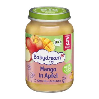 Babydream BIO ovocné pyré jablko s mangem 190 g