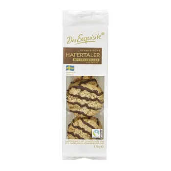 Das Exquisite Švédské ovesné sušenky s čokoládou 175 g