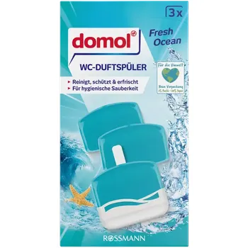 WC čistič Domol WC blok s vůní oceánu 165 ml