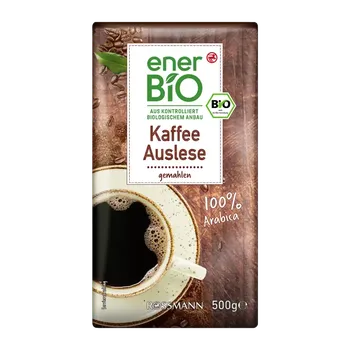 enerBiO BIO pražená káva 100% Arabica 500 g