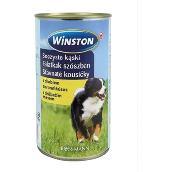 Krmivo pro psa Winston Konzerva pro psy s kousky drůbežího 1240 g