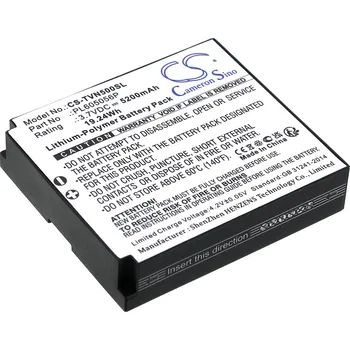 Baterie Cameron Sino CS-TVN500SL, Li-Polymer, 5200