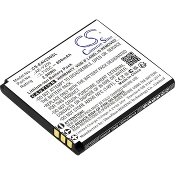 Baterie pro mobilní telefon Baterie Cameron Sino CS-EAV200SL, Li-Ion, 800