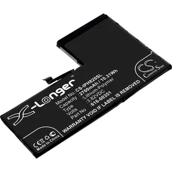 Baterie pro mobilní telefon Baterie Cameron Sino CS-IPH820SL, Li-Polymer, 2700