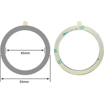 MagSafe ring magnetický nalepovací kroužek Barva: Šedá