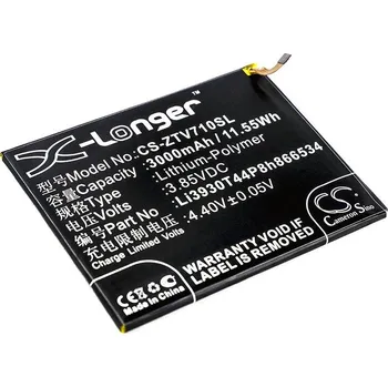 Baterie pro mobilní telefon Baterie Cameron Sino CS-ZTV710SL, Li-Polymer, 3000