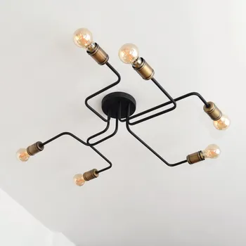 LED Přisazený lustr TUBE 6xE27/15W/230V