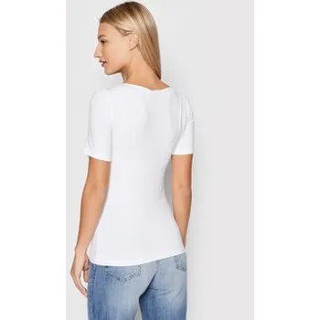 Dámské tričko Vero Moda T-Shirt Panda 10231753 Bílá Regular Fit M