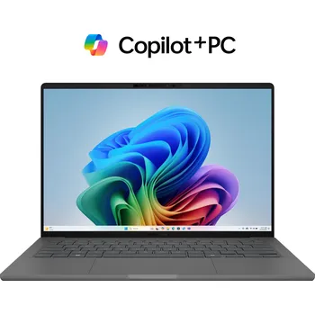 Notebook ASUS Zenbook A14/UX3407QA-OLED339X/SD-X1-26-100/14"/WUXGA/32GB/1TB/Adreno/W11P/Gray/2R