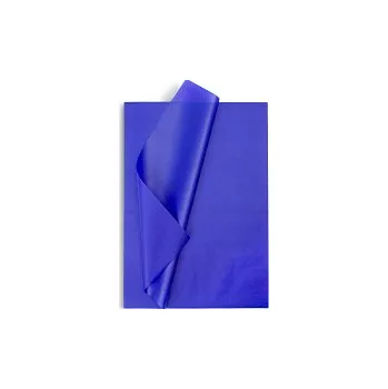 Balící papír Hedvábný papír 50 x 70 cm námořnická modrá, 100 ks
