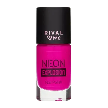 Přípravek na nehty RIVAL Loves Me Lak na nehty Neon Explosion 04 Carnival 8 ml