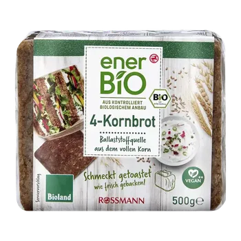 Trvanlivě pečivo enerBiO Žitný chléb 500 g