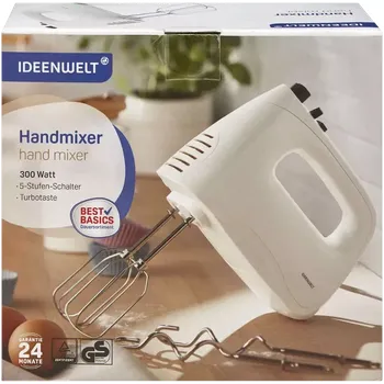 IDEENWELT Elektrický ruční mixér