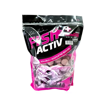 Boilies LK Baits Fish Activ Plus Mulberry Florentine 24mm, 1kg